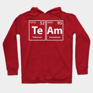 Team (Te-Am) Periodic Elements Spelling Hoodie